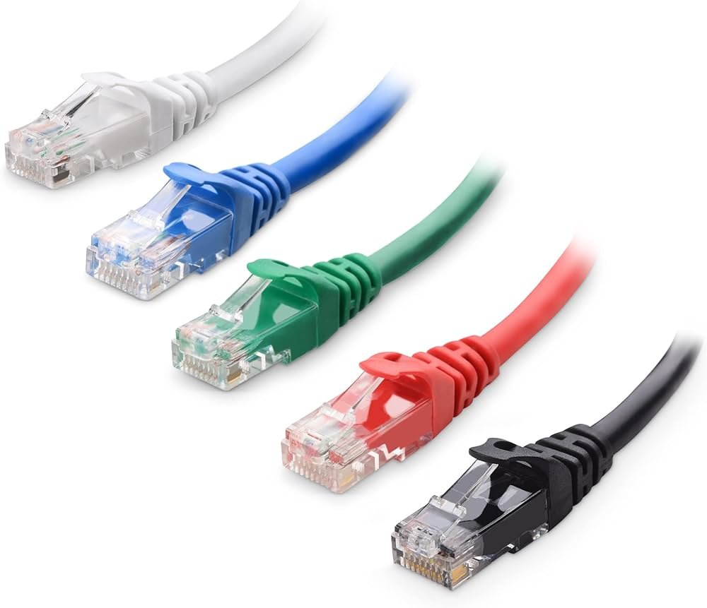 Cat6 ethernet kablo başları