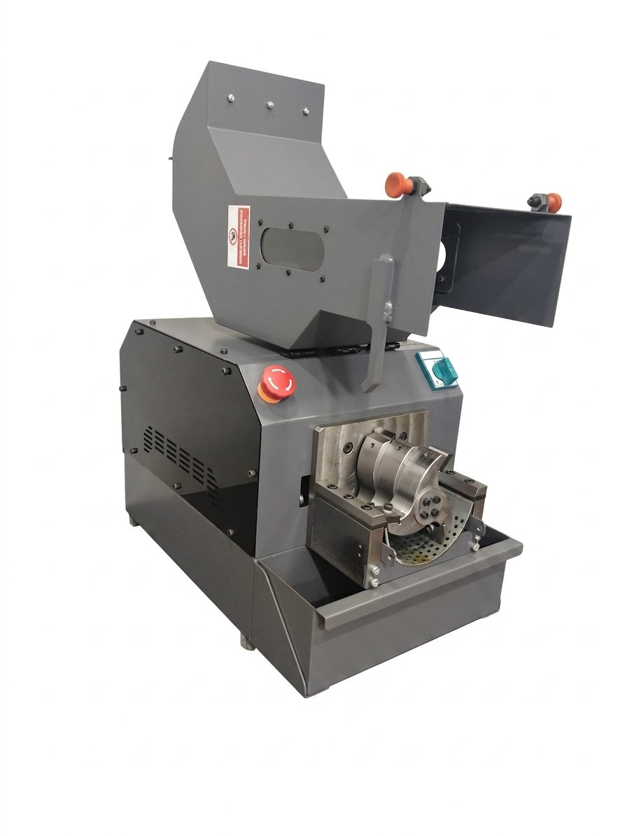 C100 Mini Plastik Kırma Makinesi görünüm 3