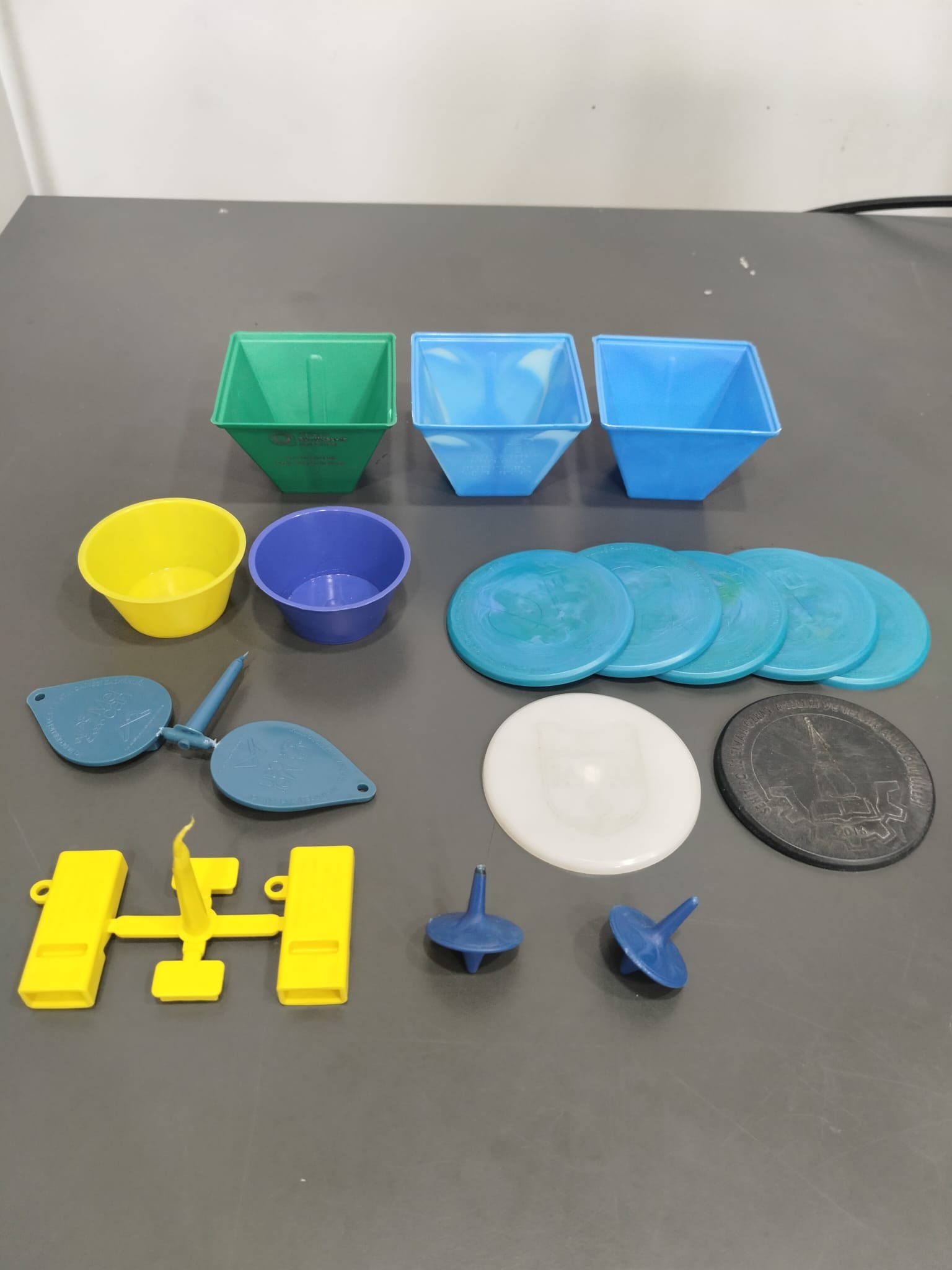 Geri dönüştürülmüş plastik ürünler